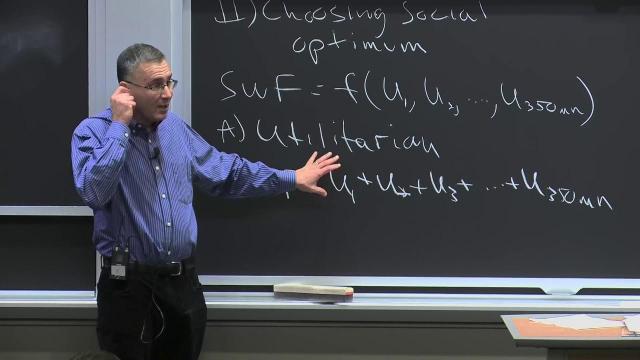 Embedded thumbnail for Funcția redistributivă a statului bunăstării într-o piața cu concurență perfectă conduce neapărat la unele rezultate suboptimale din punctul de vedere al eficienței lui Pareto?